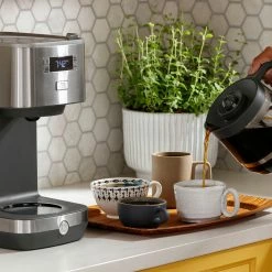 GE Espresso, Tea & Coffee Machines 12-Cup Stainless Steel Residential Drip Coffee Maker 33 GE Espresso, Tea & Coffee Machines 12-Cup Stainless Steel Residential Drip Coffee Maker -Aroma Shop 40929204