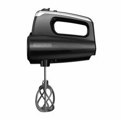 BLACK+DECKER Mixers Helix Performance Mixer 60-in Cord 5-Speed Black Hand Mixer -Aroma Shop 40931219