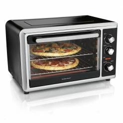 Hamilton Beach Toasters & Toaster Ovens 12-Slice Black Convection Toaster Oven with Rotisserie (1500-Watt)