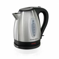 Hamilton Beach Espresso, Tea & Coffee Machines Stainless Steel 7-Cup Cordless Electric Kettle