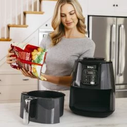 Ninja Fryers & Accessories Ninja air fryer 4-Quart Black Air Fryer 12 Ninja Fryers & Accessories Ninja air fryer 4-Quart Black Air Fryer -Aroma Shop 41381546