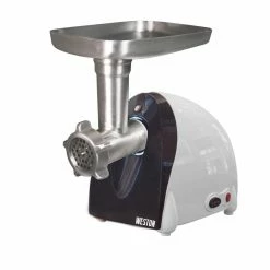 Weston Brands Food Processors & Grinders 2-Speed White Residential Electric Meat Grinder