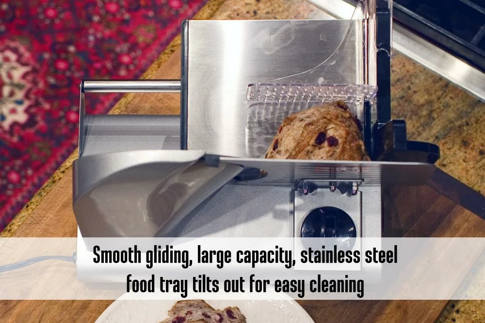 Weston Brands Food Processors & Grinders 1-Speed Silver Residential Food Slicer 3 Weston Brands Food Processors & Grinders 1-Speed Silver Residential Food Slicer - Image 3