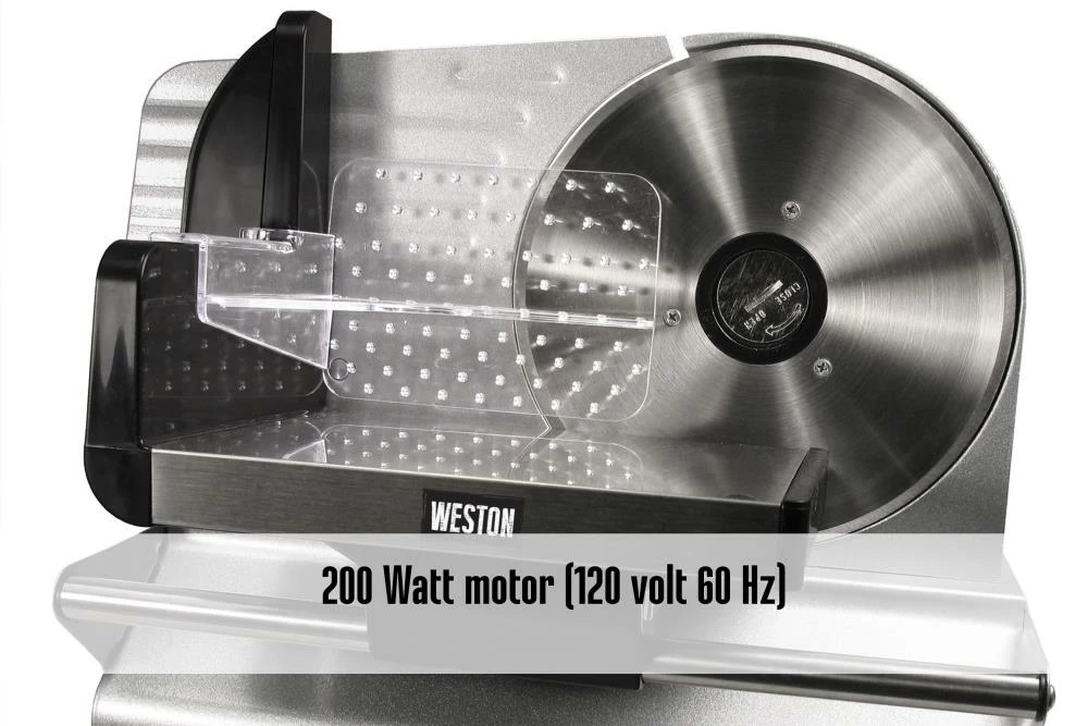 Weston Brands Food Processors & Grinders 1-Speed Silver Residential Food Slicer 2 Weston Brands Food Processors & Grinders 1-Speed Silver Residential Food Slicer - Image 2