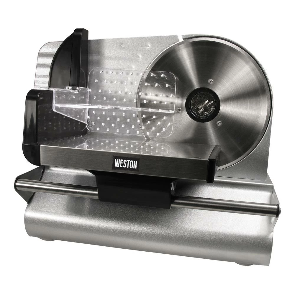 Weston Brands Food Processors & Grinders 1-Speed Silver Residential Food Slicer 1 Weston Brands Food Processors & Grinders 1-Speed Silver Residential Food Slicer