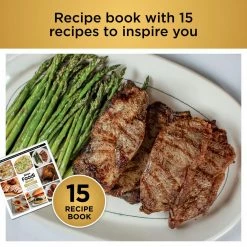 Ninja Indoor Grills, Skillets & Waffle Makers Ninja Foodi Indoor Grill 12-in L x 9-in W Non-Stick Residential -Aroma Shop 43181434