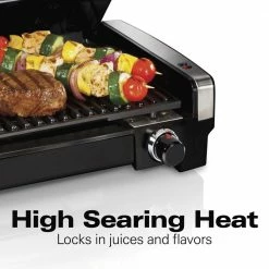 Hamilton Beach Indoor Grills, Skillets & Waffle Makers Hamilton Beach Searing Grill with Lid -Aroma Shop 43466118