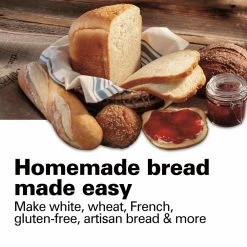 Hamilton Beach Specialty Appliances Hamilton Beach Red and Stainless Steel 2 lb. Artisan Dough and Bread Maker -Aroma Shop 43467373