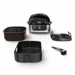 Ninja Indoor Grills, Skillets & Waffle Makers Ninja Foodi 10-in L x 10-in W Non-stick Residential