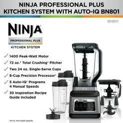 Ninja Blenders & Juicers 72-oz Black 1400-Watt Pulse Control Blender -Aroma Shop 44040288