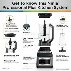 Ninja Blenders & Juicers 72-oz Black 1400-Watt Pulse Control Blender -Aroma Shop 44041397