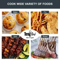 Koolatron Fryers & Accessories Total Chef 7-in-1 Electric Air Fryer, 3.6 L 3.8 Quarts -Aroma Shop 44113050