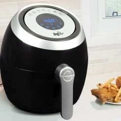 Koolatron Fryers & Accessories Total Chef 7-in-1 Electric Air Fryer, 3.6 L 3.8 Quarts -Aroma Shop 44113051