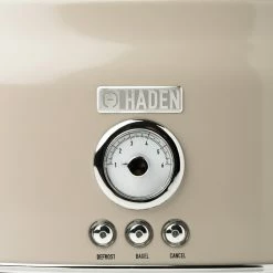 Haden Toasters & Toaster Ovens Dorset 2-Slice, Wide Slot, Stainless Steel Toaster with Removable Crumb Tray, Adjustable Browning Control and Cancel, Defrost and Bagel Settings - 75003 -Aroma Shop 44139935