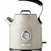 Haden Espresso, Tea & Coffee Machines Dorset 1.7 Liter (7 Cup) Stainless Steel Electric Kettle with Auto Shut-Off and Boil-Dry Protection- 75002