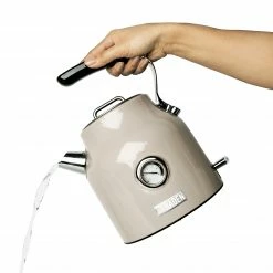 Haden Espresso, Tea & Coffee Machines Dorset 1.7 Liter (7 Cup) Stainless Steel Electric Kettle with Auto Shut-Off and Boil-Dry Protection- 75002 -Aroma Shop 44139962