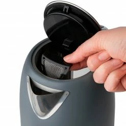 Haden Espresso, Tea & Coffee Machines Perth 1.7 Liter (7 Cup) Stainless Steel Electric Kettle with Auto Shut-Off and Boil-Dry Protection - 75006 -Aroma Shop 44140020