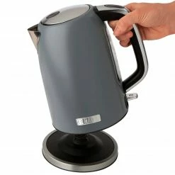 Haden Espresso, Tea & Coffee Machines Perth 1.7 Liter (7 Cup) Stainless Steel Electric Kettle with Auto Shut-Off and Boil-Dry Protection - 75006 -Aroma Shop 44140035