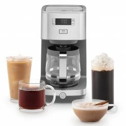 GE Espresso, Tea & Coffee Machines 12-Cup Stainless Steel Residential Drip Coffee Maker 36 GE Espresso, Tea & Coffee Machines 12-Cup Stainless Steel Residential Drip Coffee Maker -Aroma Shop 44140431
