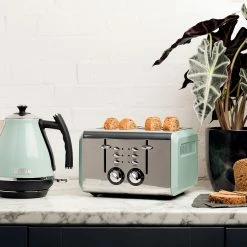 Haden Espresso, Tea & Coffee Machines Cotswold 1.7 Liter (7 Cup) Stainless Steel Electric Kettle with Auto Shut-Off and Boil-Dry Protection - 75008 -Aroma Shop 44140479