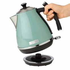 Haden Espresso, Tea & Coffee Machines Cotswold 1.7 Liter (7 Cup) Stainless Steel Electric Kettle with Auto Shut-Off and Boil-Dry Protection - 75008 -Aroma Shop 44140485