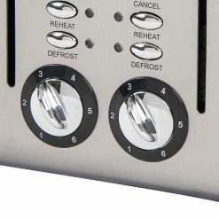 Haden Toasters & Toaster Ovens Cotswold 4-Slice, Wide Slot Toaster with Removable Crumb Tray, Browning Control, Cancel, and Defrost Settings - 75009 -Aroma Shop 44140493