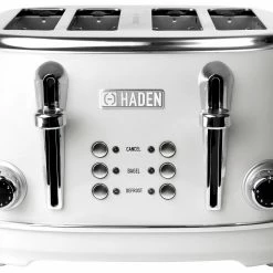 Haden Toasters & Toaster Ovens 4-Slice White 1500-Watt Toaster