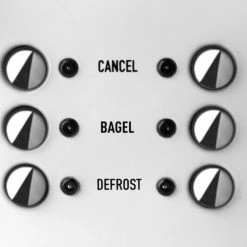 Haden Toasters & Toaster Ovens 4-Slice White 1500-Watt Toaster -Aroma Shop 44140509