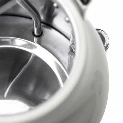 Haden Espresso, Tea & Coffee Machines Heritage 1.7 Liter (7 Cup) Stainless Steel Electric Kettle with Auto Shut-Off and Boil-Dry Protection - 75012 -Aroma Shop 44140539