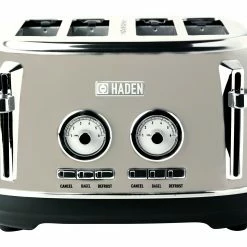 Haden Toasters & Toaster Ovens Dorset 4-Slice Toaster with Browning Control, Cancel, Reheat and Defrost Settings - 75039
