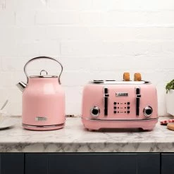 Haden Toasters & Toaster Ovens Heritage 4-Slice Toaster with Browning Control, Cancel, Bagel and Defrost Settings - 75044 -Aroma Shop 44140661