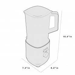 GE Blenders & Juicers 64-oz Stainless Steel 1000-Watt Pulse Control Blender -Aroma Shop 44141241