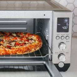 GE Toasters & Toaster Ovens 6-Slice Stainless Steel Convection Toaster Oven (1500-Watt) -Aroma Shop 44142521