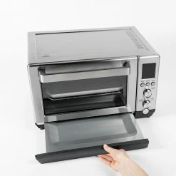 GE Toasters & Toaster Ovens 6-Slice Stainless Steel Convection Toaster Oven (1500-Watt) 34 GE Toasters & Toaster Ovens 6-Slice Stainless Steel Convection Toaster Oven (1500-Watt) -Aroma Shop 44142535