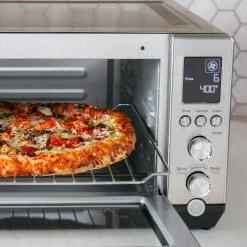 GE Toasters & Toaster Ovens 6-Slice Stainless Steel Convection Toaster Oven (1500-Watt) 35 GE Toasters & Toaster Ovens 6-Slice Stainless Steel Convection Toaster Oven (1500-Watt) -Aroma Shop 44142536