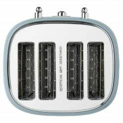 Haden Toasters & Toaster Ovens Highclere 4-Slice, Wide Slot Toaster with Bagel and Defrost Settings Browning Control - 75026 -Aroma Shop 44205791