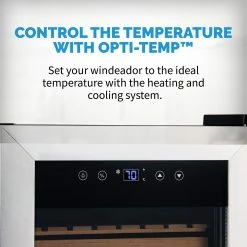 NewAir Specialty Appliances NewAir 250 Count Thermoelectric Cigar Humidor with Heating and Cooling -Aroma Shop 44298442