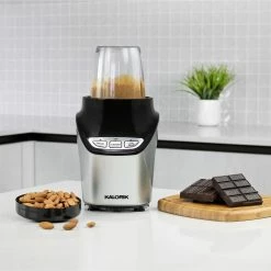 Kalorik Blenders & Juicers Kalorik 8-Piece Nutrition Blender Set, Black and Silver -Aroma Shop 44329246