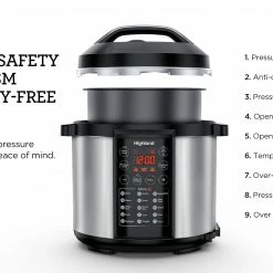Highland Cookers & Steamers Highland 6 QT Pressure Cooker 21 Highland Cookers & Steamers Highland 6 QT Pressure Cooker -Aroma Shop 44842467