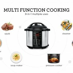 Highland Cookers & Steamers Highland 6 QT Pressure Cooker 18 Highland Cookers & Steamers Highland 6 QT Pressure Cooker -Aroma Shop 44842662