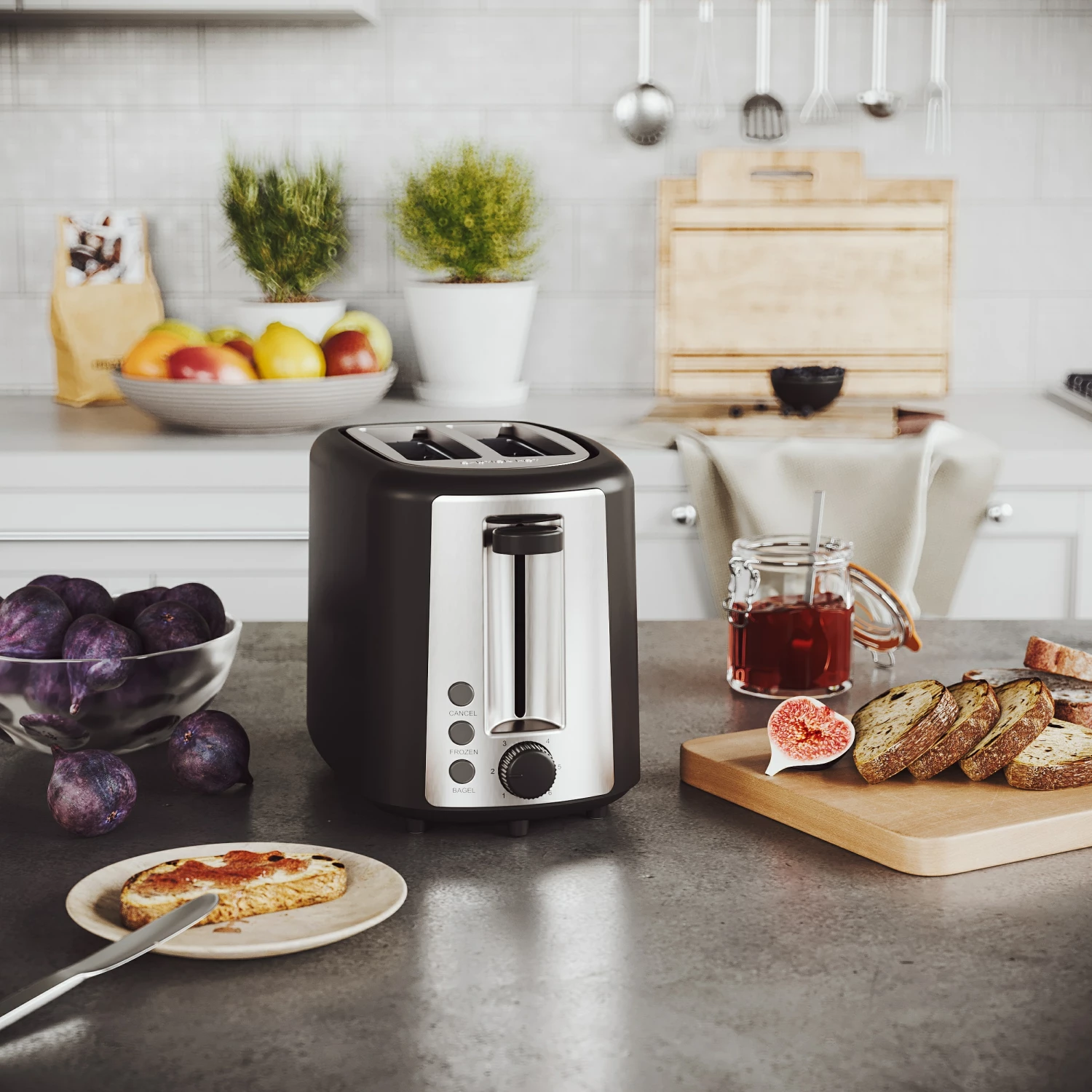 Highland Toasters & Toaster Ovens 2-Slice Black 900-Watt Toaster 9 Highland Toasters & Toaster Ovens 2-Slice Black 900-Watt Toaster - Image 9