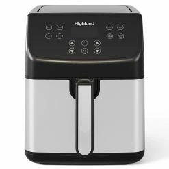 Highland Fryers & Accessories 5.8-Quart Black Air Fryer 13 Highland Fryers & Accessories 5.8-Quart Black Air Fryer -Aroma Shop 44890305
