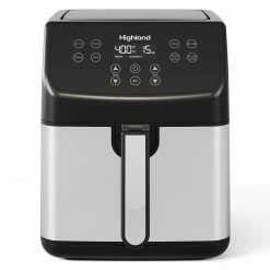 Highland Fryers & Accessories 5.8-Quart Black Air Fryer 9 Highland Fryers & Accessories 5.8-Quart Black Air Fryer -Aroma Shop 44890335