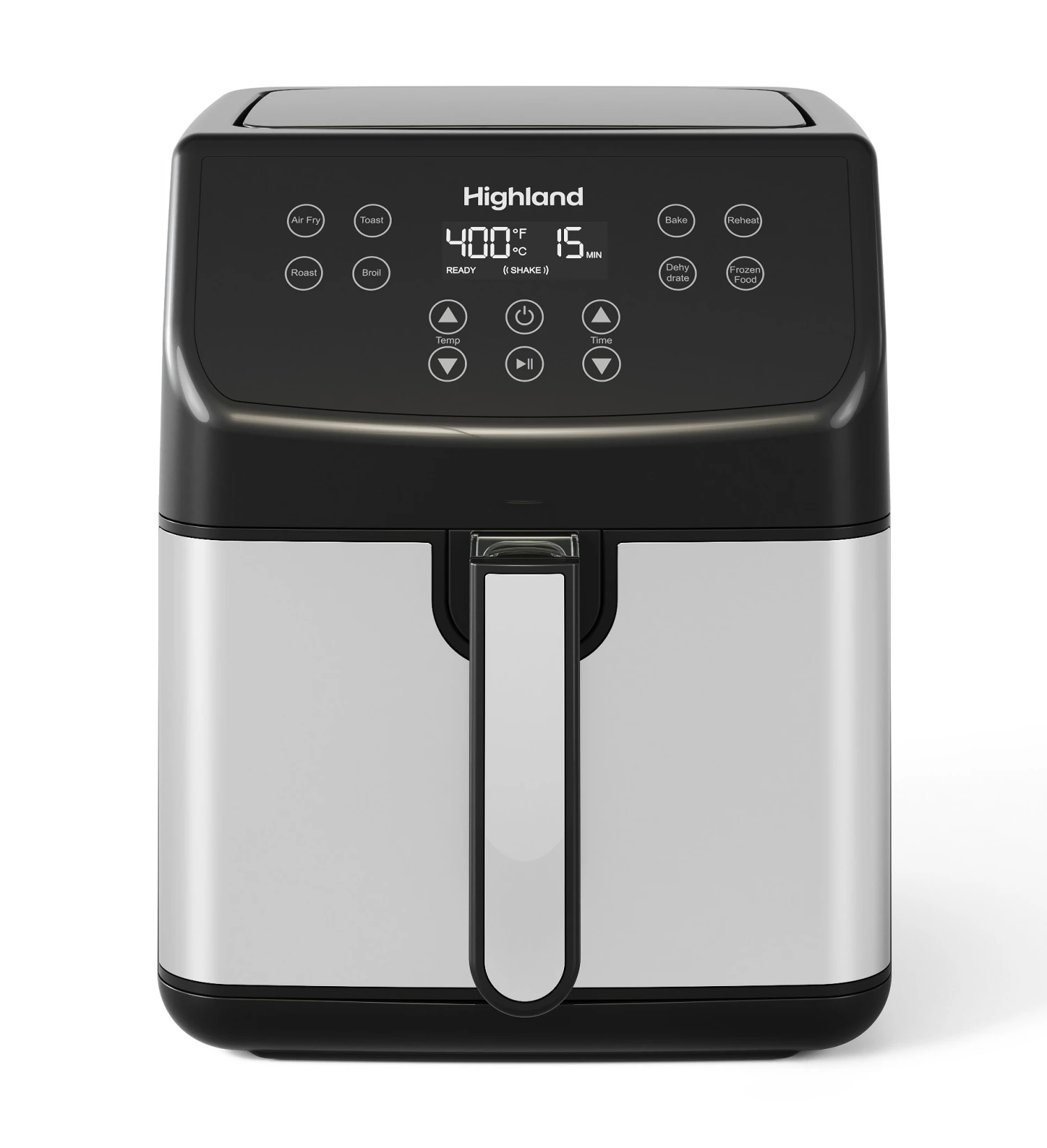 Highland Fryers & Accessories 5.8-Quart Black Air Fryer 3 Highland Fryers & Accessories 5.8-Quart Black Air Fryer - Image 3