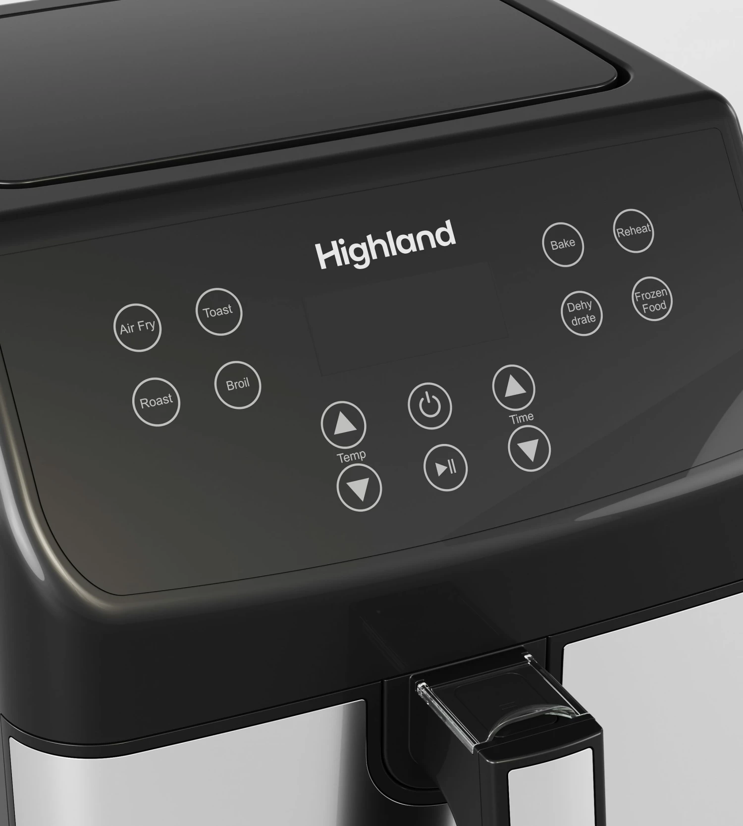 Highland Fryers & Accessories 5.8-Quart Black Air Fryer 2 Highland Fryers & Accessories 5.8-Quart Black Air Fryer - Image 2